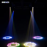 Mini Cabeza Móvil de Iluminación de Escenario Guangzhou Shehds con Haz de Luz LED de 150W y Foco Gobo