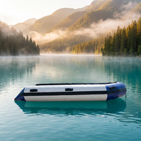 Kayak gonflable en PVC de haute qualité et durable de 330 cm avec garantie d'un an pour les sports nautiques, les loisirs et la pêche - Prix d'usine