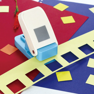 Perforatrice carrée artisanale pour scrapbooking, perforatrice à levier de 1 pouce (25 mm), perforatrice à embosser, <span class=keywords><strong>mini</strong></span> perforatrice fantaisie pour travaux manuels sur papier - Product Image 3