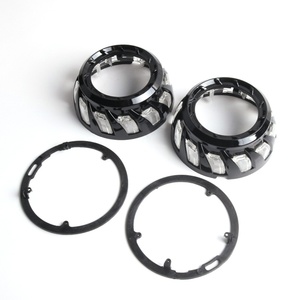 Sanvi 3 Inch Shrouds for Bi <b>Led</b> <b>Projector</b> Xenon Lens 3 Inch Housing Shrouds Cover <b>Led</b> Headlights - Product Image 2