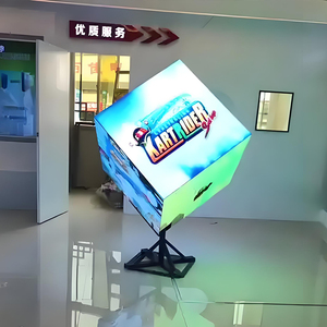 <span class=keywords><strong>Display</strong></span> a cubo magico a LED creativo sferico unico <span class=keywords><strong>Display</strong></span> a LED <span class=keywords><strong>con</strong></span> cubo di canto - Product Image 5