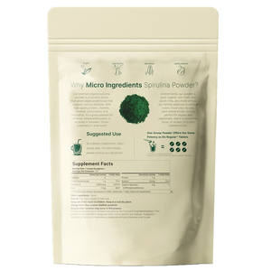 Fabriek Groothandel Biologische Premie Voedingseiwit Supplement Natuurlijke Bulk Groene Microalge Chlorella <span class=keywords><strong>Spirulina</strong></span> Extract Volwassenen - Product Image 2