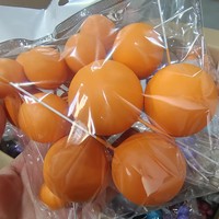 Topper de gâteau fausses boules pour la décoration de gâteau 5 pièces/sac boules de taille différente fournitures de décoration de gâteau boules de mousse