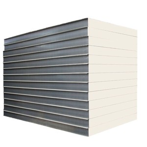 Panneau sandwich en <span class=keywords><strong>polyuréthane</strong></span> <span class=keywords><strong>rigide</strong></span> ignifuge moderne, surface métallique pour toiture, mur extérieur, <span class=keywords><strong>isolation</strong></span> de sol - Product Image 6