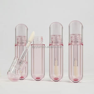 Tabung Lip Gloss Bulat 6ml dengan Permukaan Matte, Wadah Concealer Blush Stick Besar, Kemasan Lip Oil Plastik - Product Image 2