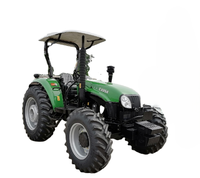 Traktor mesin pemotong rumput 4*4 100HP EX954 traktor buatan Tiongkok Mini dengan komponen penggali untuk dijual efisiensi tinggi