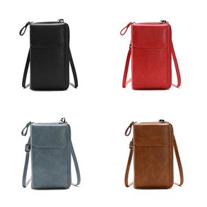 Nouveau sac à main tendance pour femmes, sac à bandoulière pour filles, mini sac à main multi-cartes en PU pour téléphone portable - Product Image 1