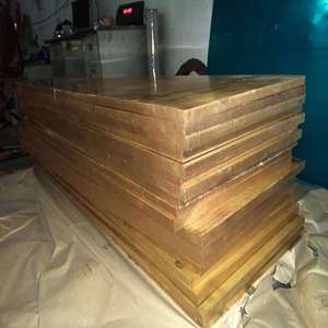 Plaque en laiton non allié Grades H62/H65 4 pieds x 8 pieds Service de découpe Prix au kg Fabricant Largement utilisé Feuilles de cuivre pétrolier - Product Image 4