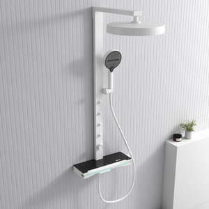 Fabricante Gery Digital Acero inoxidable en la pared Grifo <span class=keywords><strong>de</strong></span> ducha <span class=keywords><strong>Marca</strong></span> <span class=keywords><strong>de</strong></span> <span class=keywords><strong>agua</strong></span> Juego <span class=keywords><strong>de</strong></span> mezclador <span class=keywords><strong>de</strong></span> ducha <span class=keywords><strong>de</strong></span> lluvia - Product Image 4