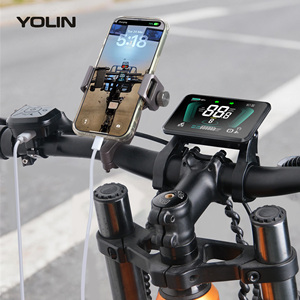 Pantalla LCD para bicicleta eléctrica Yolin YL81F-H, éxito <span class=keywords><strong>de</strong></span> ventas, pantalla a color <span class=keywords><strong>VA</strong></span> <span class=keywords><strong>de</strong></span> 3.5 pulgadas, pantalla completa, 140 nits <span class=keywords><strong>de</strong></span> brillo, 36/48/52V - Product Image 6