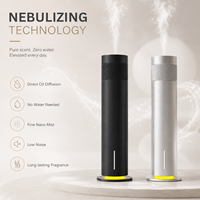 Diffuseur d'arômes électrique intelligent sans eau de grande capacité 120 ml pour la maison, purificateur d'air
