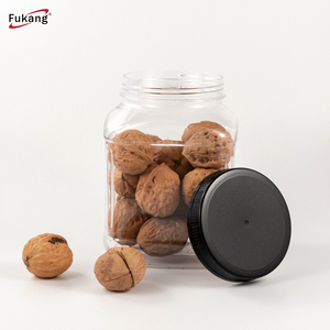 Bán buôn giá rẻ container thực phẩm sinh thái thân thiện 500ml 1000ml 2000ml Nhựa thực phẩm Cookie kẹo Jar với nắp - Product Image 2