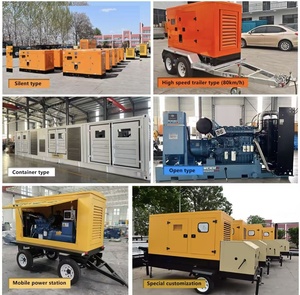 30kw 40kw 60kw Silent Soundproof Trailer Type Genset <b>Generators</b> <b>Generator</b> With Wheels HSD-30TW Power Range a Wide Range of - Product Image 4