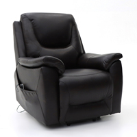 Geeksofa Chaise inclinable moderne en cuir Air Power Electric Lift avec inclinaison et double moteur pour les personnes âgées