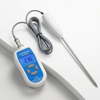 Thermomètre électronique de laboratoire pour sols et grains, sonde longue IP68, modèle LDT-3305