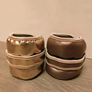 Pesas de Tobillo de Cuero PU Personalizadas para Hombres y Mujeres, Pesas de Muñeca de 2 * 1lb, 2lbs, 3lbs, Pesas de Pierna, Bolsas de Arena para Correr - Product Image 5