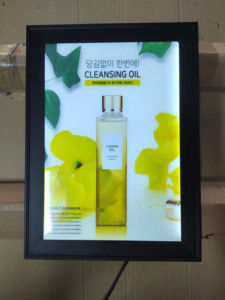 2025 cadre d'affiche LED rectangle en aluminium ultra mince <span class=keywords><strong>et</strong></span> boîte à lumière publicitaire - Product Image 2