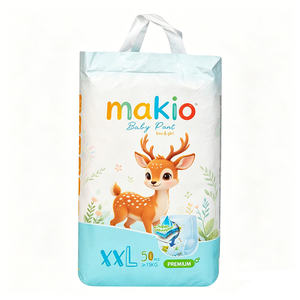 กางเกงผ้าอ้อมเด็กยี่ห้อ Makio รับผลิตแบบ OEM ODM ขายส่งจากโรงงาน - Product Image 1