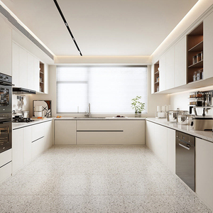 <span class=keywords><strong>Gabinetes</strong></span> <span class=keywords><strong>de</strong></span> <span class=keywords><strong>Cocina</strong></span> <span class=keywords><strong>de</strong></span> Madera Sólida Personalizados, Diseño Moderno, Tablero <span class=keywords><strong>de</strong></span> Melamina, Acabado Acrílico Opcional, Puerta Acrílica <span class=keywords><strong>para</strong></span> <span class=keywords><strong>Cocina</strong></span> - Product Image 3