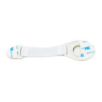 Serrure de sécurité pour bébé en nylon MM-BSP018 verrou de sécurité pour enfant tiroir réfrigérateur ABS serrure de sangle de sécurité pour armoire
