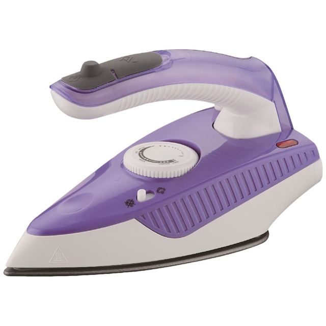 220V 120V Dual Voltage 1000W Mini Travel Electric Irons Small Folding Handle Portable Clothes Steam Iron for Laundry