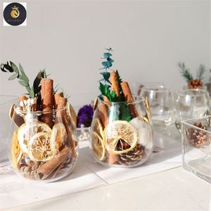 M208 venta al por mayor difusor de aromaterapia accesorios vela perfumada mezcla de limón canela plantas flores secas naturales cartón Shandong - Product Image 4