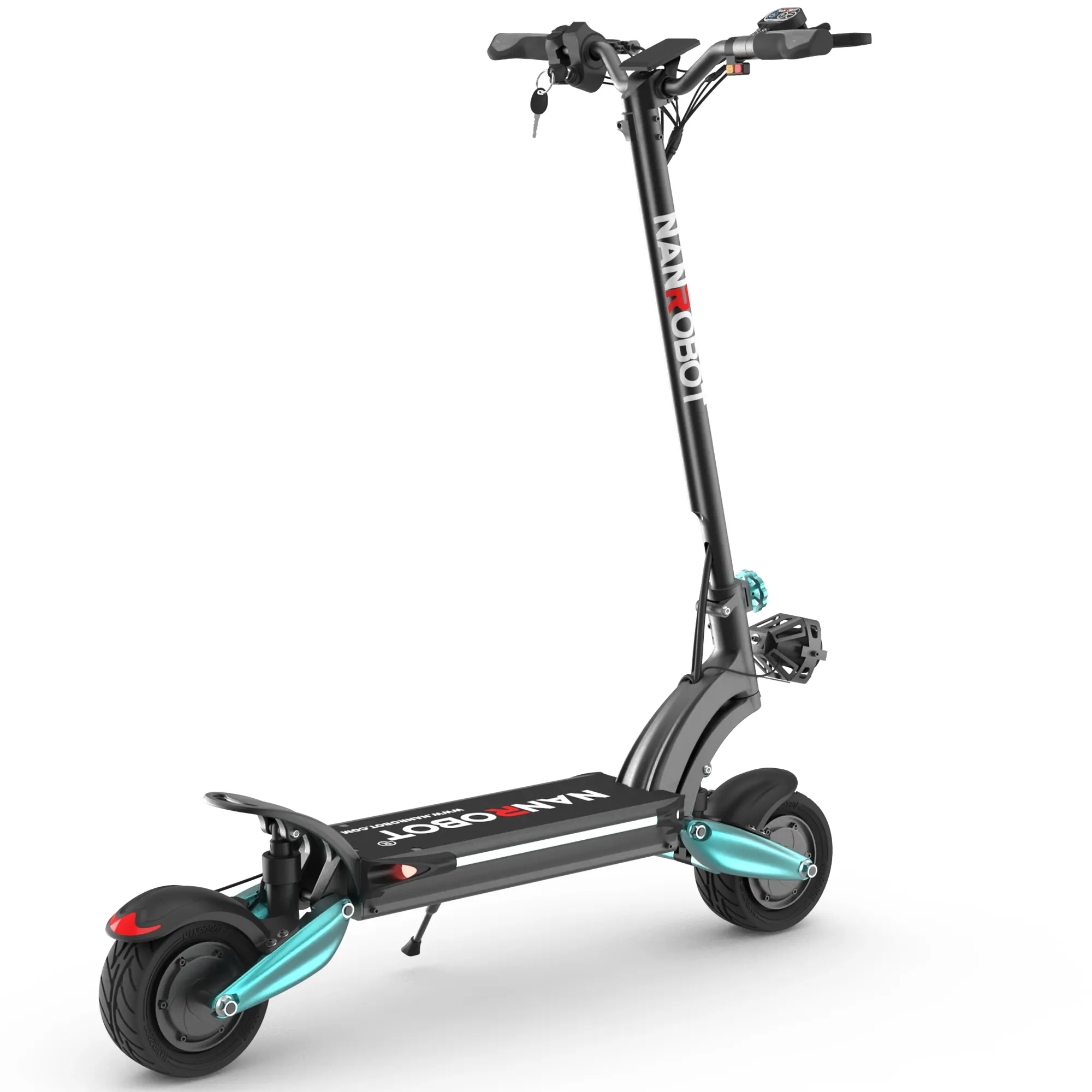 Nanrobot – trottinette électrique pliante pour adulte, scooter électrique lourd, europe, livraison directe, stand up 1600W, double moteur, longue portée