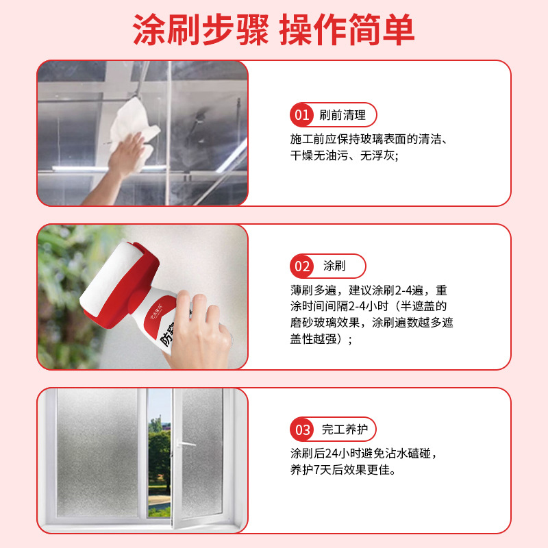 Privacy matte paint