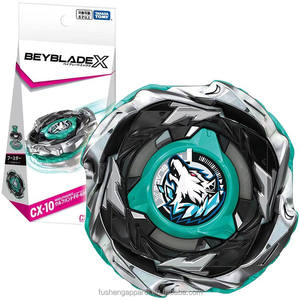 Takara <span class=keywords><strong>Beyblade</strong></span> X UX-15 Shark Scale Deck Set de juguete para niños Tomy Set BX48 Aleatorio Vol.9 Spinal Spin Top Fingertip Spinner - Product Image 5