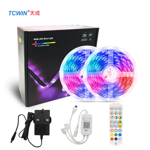 Tcwin Navidad boda fiesta ambiente LED luces de hadas al aire libre impermeable vacaciones decoración hogar 5M/10M/15M/20M 12V DC 80 IP65 - Product Image 2
