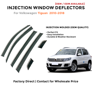 Déflecteurs de fenêtre latérale pare-pluie pour Toyota Cruiser 2019-2020 accessoires auto - Product Image 2