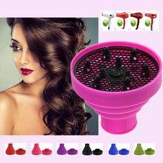 Herramienta de peinado de cubierta difusora de secador de pelo de silicona para peinado de cabello mejorado - Product Image 1