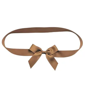 Packaging Ribbon Bow Gift Packaging Elastic Ribbon With Bow Elastic Stretch Loop Ribbon Bows