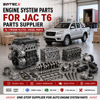 Pièces du système moteur pour JAC T6 Frison T6 2.0 CTIs 2.4T 2.5D 2015-Présent Kit de reconstruction Turbocompresseur CHRA EGR Pompe à huile