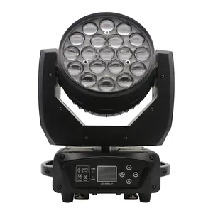 Custom Goedkope Lage Prijs 19X15W Led Wash Moving Head Zoom Wash Led Moving Head Light Voor Event Concert