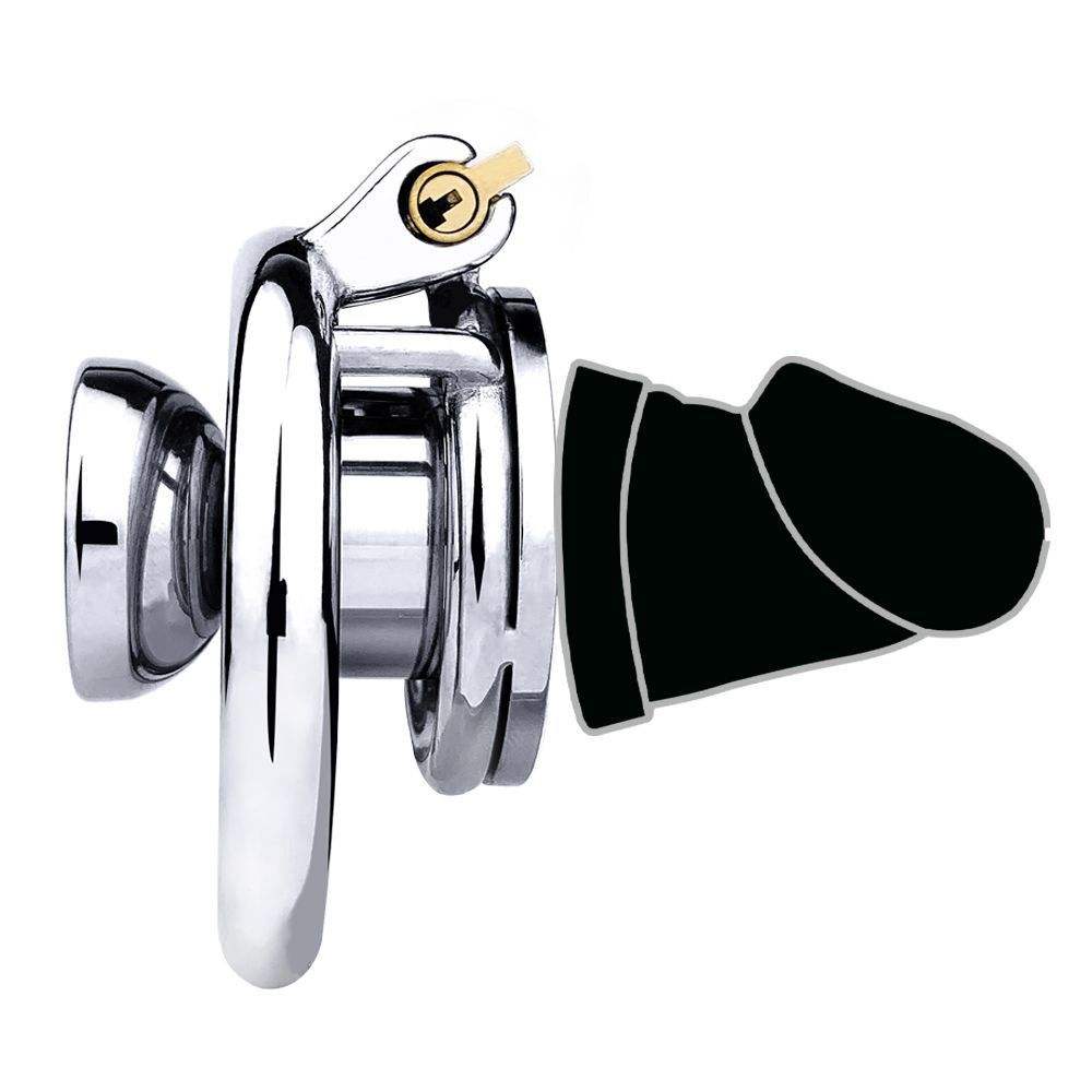 Ring 40mm + penis head (black size s)