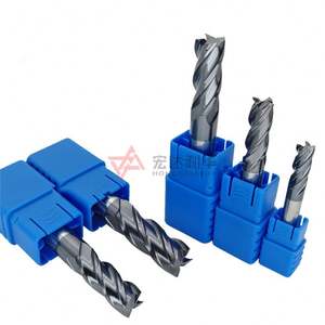 Fresas Indexables de Carburo de Tungsteno Cementado ISO, Planas, 4 Filos, HRC45/HRC55/HRC65 - Product Image 2