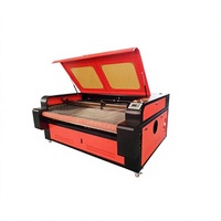 Nouvelle machine de découpe laser CO2 SH1810 avec moteur servo Yaskawa et refroidissement par eau pour matériaux non métalliques (tissu, acrylique, bois, plastique, cuir, caoutchouc)