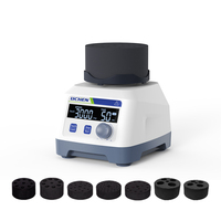 Produsen bahan ABS desain unik Oem Odm Mixer pusaran laboratorium listrik dengan cangkir hisap harga pabrik