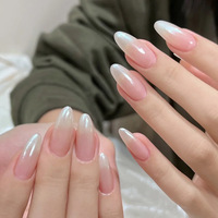 Fée magique miroir poudre sirène couleur glace translucide ongles décoration perle Pigment poudre ongles Chrome poudre ongles