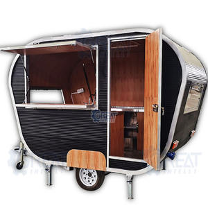 Carro Móvil Eléctrico de Comida Rápida: Bar, Cocina, BBQ, Caravana, Remolque de Comida, Helados, Café, Snacks, Perritos Calientes, Patatas Fritas - Product Image 3