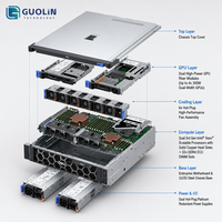 Serveur Dell PowerEdge R750xa 2U neuf, prêt à être expédié, double socket Intel Xeon, accélération GPU, calcul IA, serveur en rack
