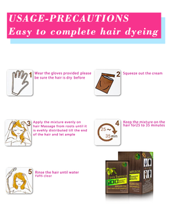 Zelin nhà máy nhuộm Hoàng Đế giá thấp bán hộ gia đình màu tóc màu dầu gội 25ml * 10 Ammonia-Free PPD miễn phí bán buôn - Product Image 3