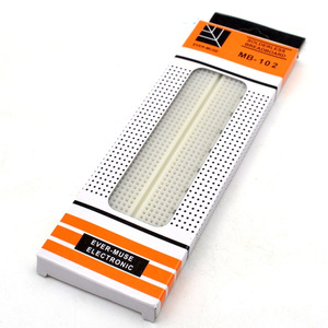 Placa de Pruebas sin Soldadura Ever Muse MB-102, 830 Orificios, Placa de Demostración para Prototipos, 165x55x10mm - Product Image 5