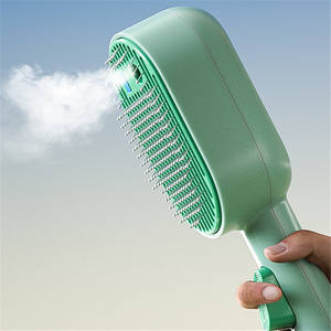 Brosse à vapeur auto-nettoyante rechargeable 3-en-1 pour <span class=keywords><strong>animaux</strong></span> de compagnie (chats et chiens) en plastique durable, pour poils longs/courts, facile à utiliser - <span class=keywords><strong>Mr</strong></span>.K - Product Image 2