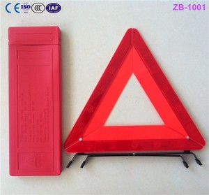 ECE R27 CE USDot Chứng Nhận Phản Quang Cảnh Báo Khẩn Cấp Tam Giác Có Thể Gập Lại Xe Cảnh Báo Tam Giác Cho Xe Ô Tô Xe Tải - Product Image 2