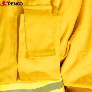 Combinaison de sécurité pour pompiers Nomex IIIA de haute qualité, uniforme de pompier 2026 en promotion de Shanghai <span class=keywords><strong>PENCO</strong></span> - Product Image 4