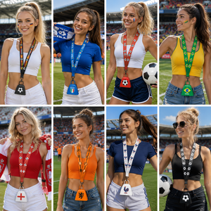 Campanella Sportiva in Ferro da 3 Pollici con Logo Personalizzato, Clip e Anello Portachiavi per Tifo di Squadra, Eventi Scolastici e Regali Promozionali - Product Image 4
