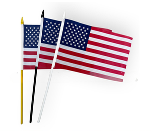 Американский флаг триколор сплошной полюс полиэстер флаг дешевый маленький флаг - Product Image 1