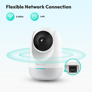 กล้องวงจรปิดในอาคาร Botslab รุ่น 2E C212 ความละเอียด 3MP รองรับ Wi-Fi มองเห็นในเวลากลางคืน บันทึกข้อมูลบน Cloud และการ์ด พร้อมระบบติดตามด้วย AI - Product Image 2